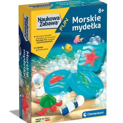 Mokslinių pramogų jūrinių muilų rinkinys Clementoni 50709