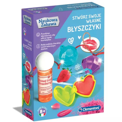 Mokslinis Lūpų Balzamo Laboratorijos Rinkinys, skirtas linksmybėms, "CLEMENTONI" 50066