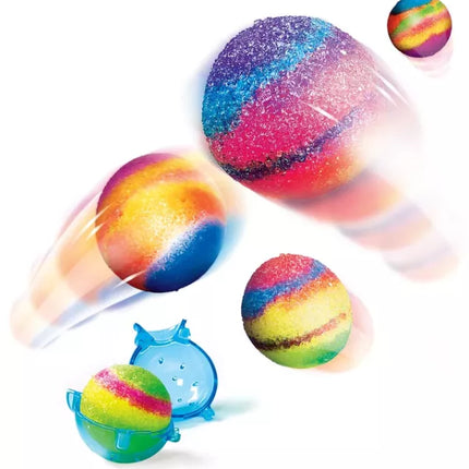 Moksliškas Mini Laboratorija: Crazy Glitter Balls, Lenkų Kalba Clementoni 50702