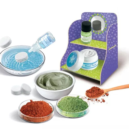 Moksliškas smagus grožio kaukių gamybos rinkinys Clementoni 50901