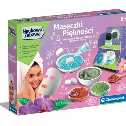 Moksliškas smagus grožio kaukių gamybos rinkinys Clementoni 50901