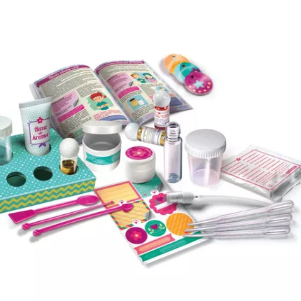 Mokslinis Kosmetikos Laboratorijos Rinkinys: Kremams & Vonios Druskoms, Clementoni 50891