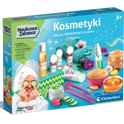 Mokslinis Kosmetikos Laboratorijos Rinkinys: Kremams & Vonios Druskoms, Clementoni 50891