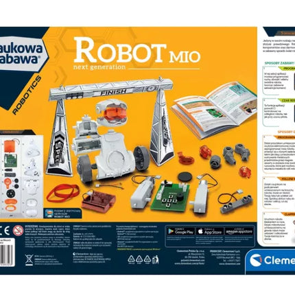 Mokslinis "Mio" robotas: Naujos kartos lenkų kalbos žaislas "CLEMENTONI" 50632