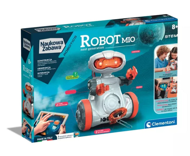 Mokslinis "Mio" robotas: Naujos kartos lenkų kalbos žaislas "CLEMENTONI" 50632