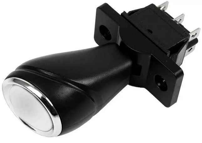 Automobilio žaislas su baterijomis valdomas svirtimi pirmyn/atgal/sustabdyti