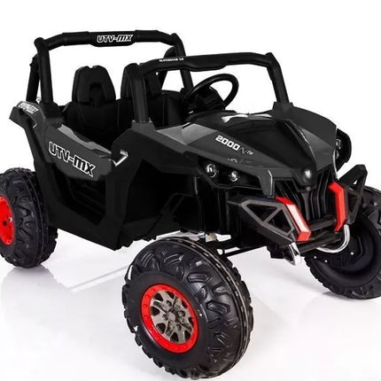 Elektrinis automobilis vaikams Jeep XMX603 - Juodas su MP3