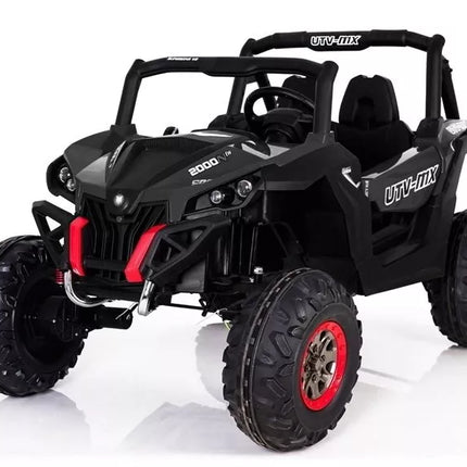 Elektrinis automobilis vaikams Jeep XMX603 - Juodas su MP3