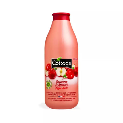 Cottage Drėkinamasis kreminis dušo gelis karamelizuotas obuolis 750ml