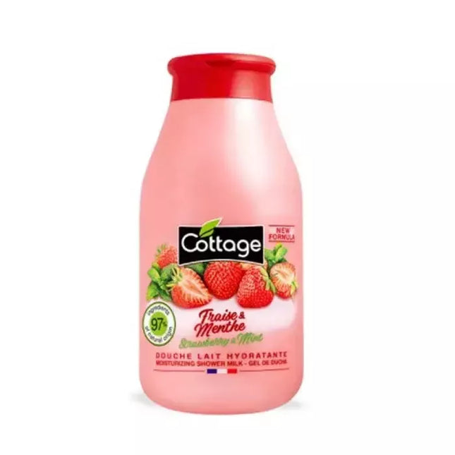 RIEBALŲ "COTTAGE" Vaisių & Mėtų Drėkinamasis Dušo Želė 250ml
