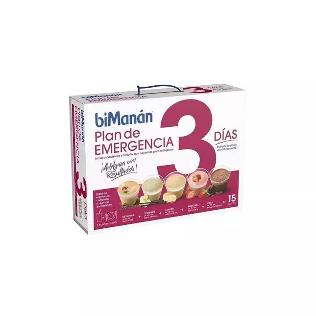 Bimanán 3 dienų ekstremalių situacijų planas