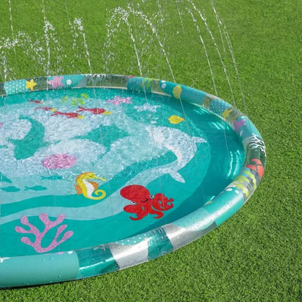 Pripuolamas baseinas su fontanu vaikams 165 cm Bestway 52487
