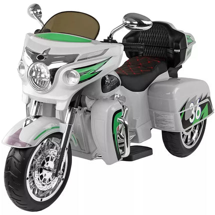 Triratis akumuliatorinis motociklas Goldwing NEL-R1800GS, pilkas