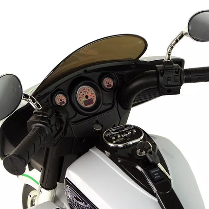 Triratis akumuliatorinis motociklas Goldwing NEL-R1800GS, pilkas