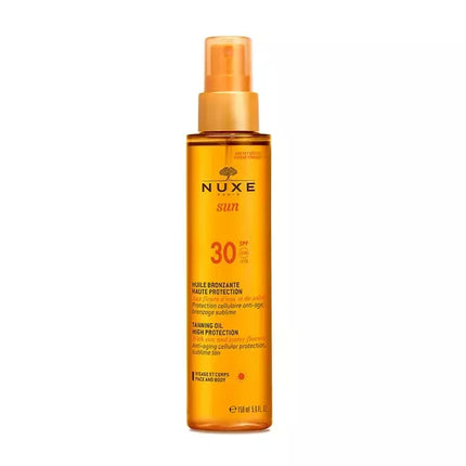 Nuxe Įdegio aliejus veidui ir kūnui SPF30 150ml