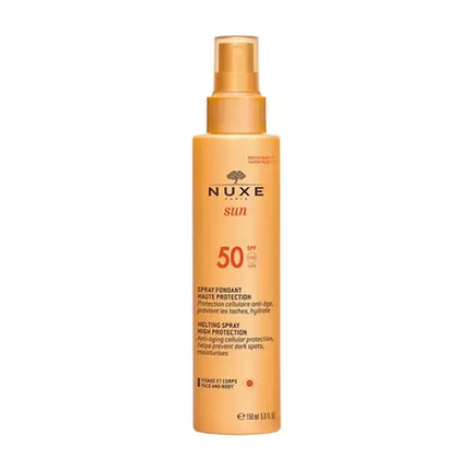 Nuxe Sun Lengvai tirpstantis purškalas SPF 50 150ml