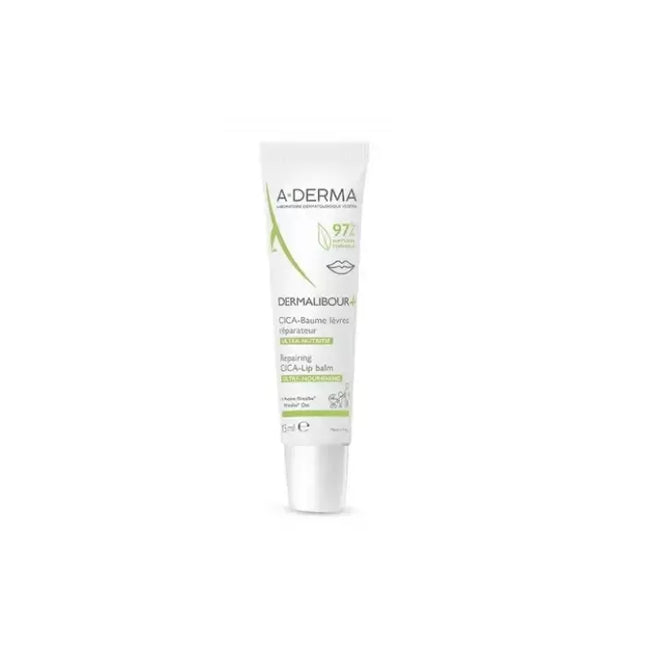 A-Derma Dermalibour Lūpų balzamas 15ml