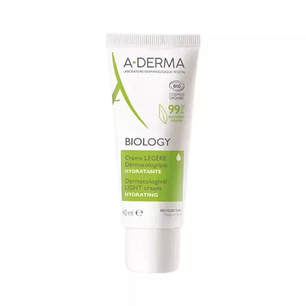 A-Derma Biology Lengvos konsistencijos drėkinamasis kremas 40ml
