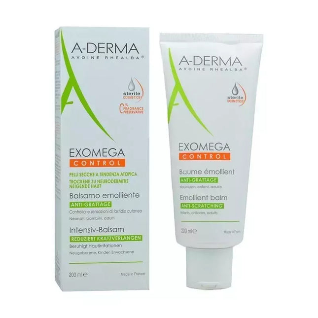 A-Derma Exomega Control emolientinis balzamas 200ml