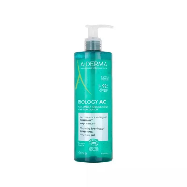 A-Derma Biologijos AC valomasis gelis 400ml