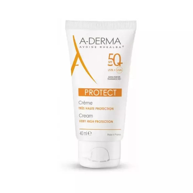 A-Derma Protect Kremas be liekna, SPF50+, 40ml