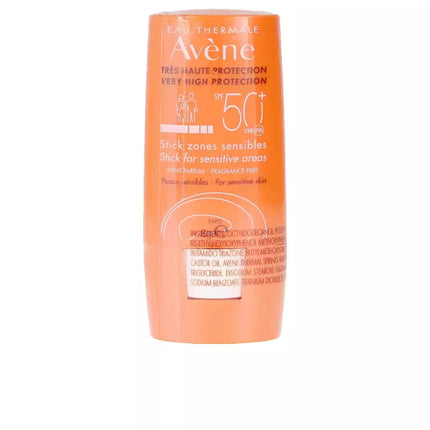 Avene lazdelė jautrioms vietoms SPF50+ 8g