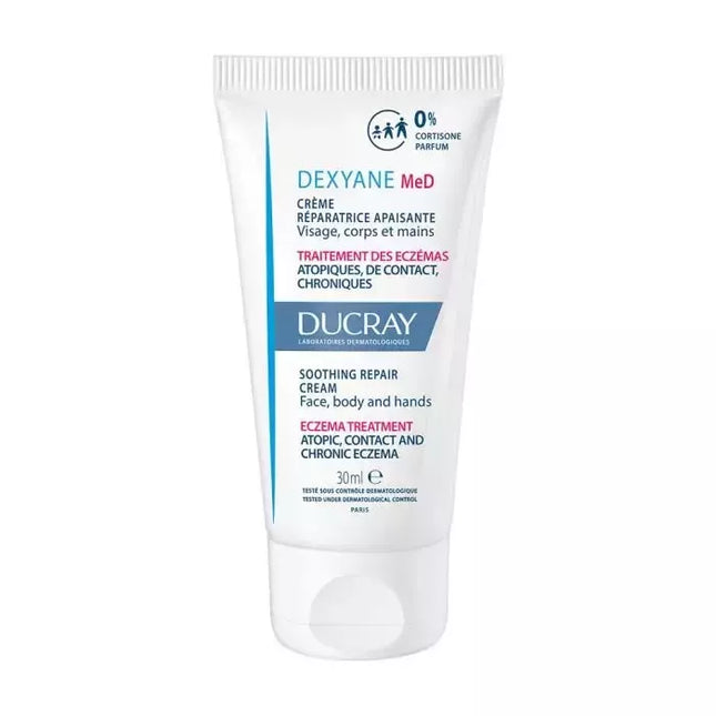 Ducray Dexyane Med Raminantis kremas nuo egzemos 30ml