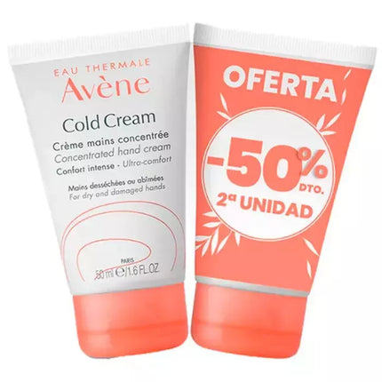 Avene "Cold Cream" raudonasis 2x50ml