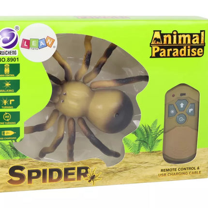 Nuotoliniu būdu valdomas voras tarantulas Nuotolinis R/C geltonas