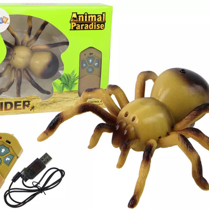 Nuotoliniu būdu valdomas voras tarantulas Nuotolinis R/C geltonas