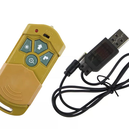 Nuotoliniu būdu valdomas voras tarantulas Nuotolinis R/C geltonas