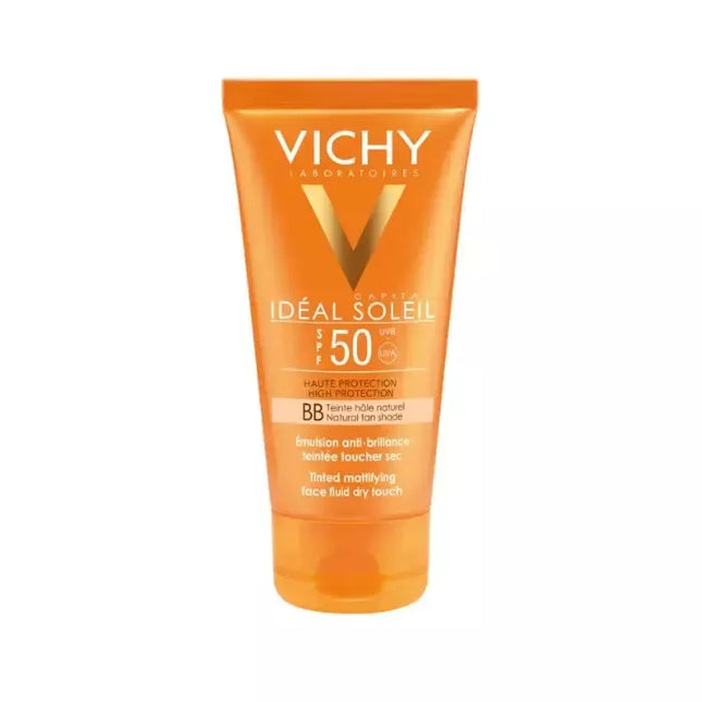 Vichy Ideal Soleil BB kremas, natūralaus įdegio atspalvis, SPF50, 50ml