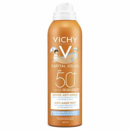 Vichy Capital Soleil Purškiamasis Purškiklis Nuo Smėlio Vaikams SPF50 200ml