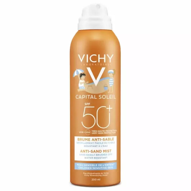 Vichy Capital Soleil Purškiamasis Purškiklis Nuo Smėlio Vaikams SPF50 200ml
