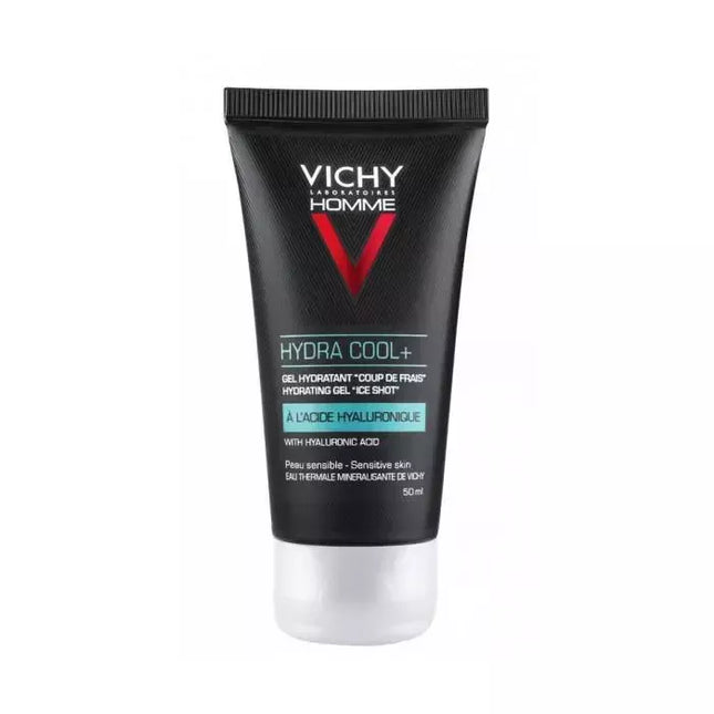 Vichy Homme Hydra Cool+ Drėkinamasis Gelis Veidui Ir Paakiams 50ml
