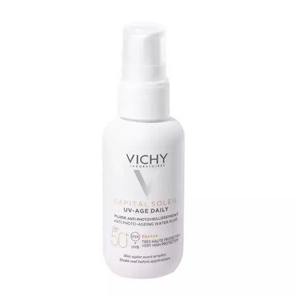 Vichy Capital Soleil UV-Age Daily SPF50+ vandens fluidas nuo senėjimo 40ml