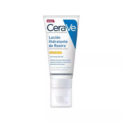 Cerave Drėkinamasis veido losjonas SPF50 52ml