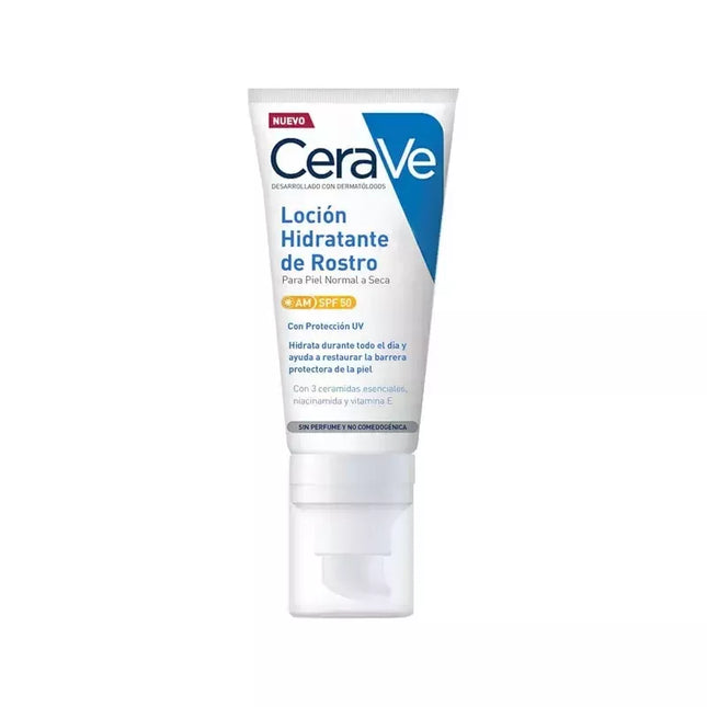 Cerave Drėkinamasis veido losjonas SPF50 52ml