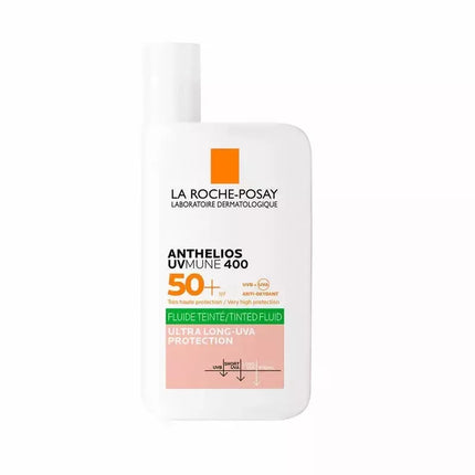 Anthelios Uv-Mune 400 Oil Control Fluid Spalvotas SPF50+ - 50ml