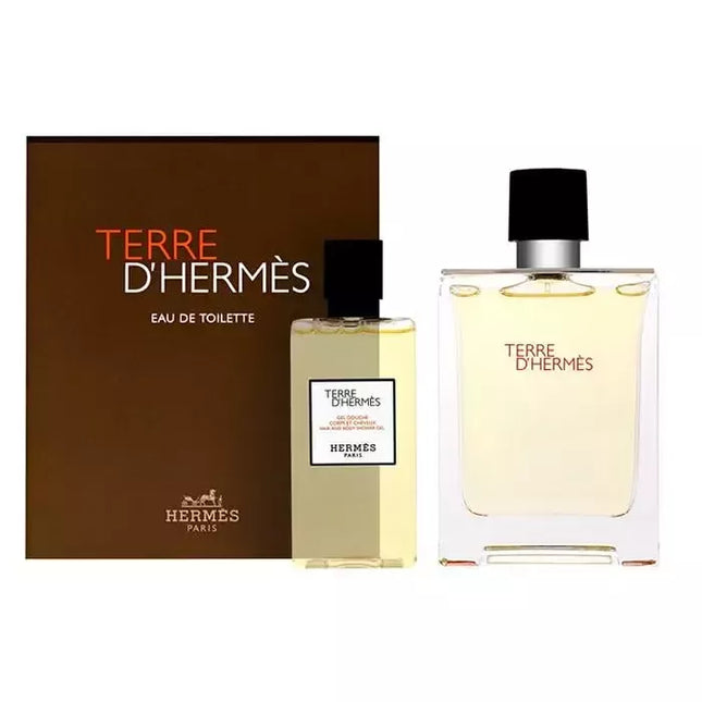 Hermès Terre D´Hermes Eau De Toilette Purškiklis 100ml Rinkinys 2 Vienetai