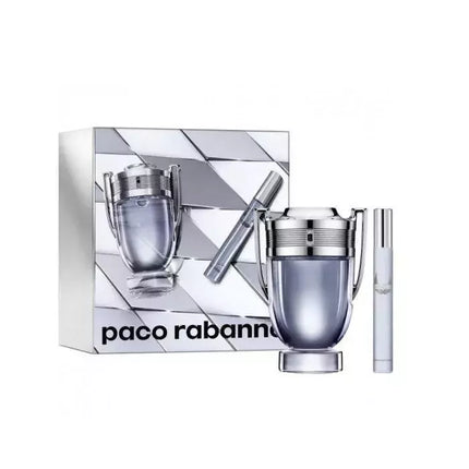 Paco Rabanne Invictus Tualetinis Vanduo Purškiklis 100ml Rinkinys 2 Vnt.