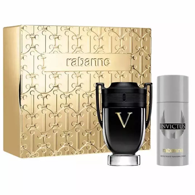 Paco Rabanne Invictus Victory Eau De Parfum Purškiamasis Rinkinys, 2 vnt.
