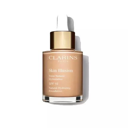Clarins Skin Illusion Natūraliai drėkinantis makiažo pagrindas su SPF15 108.3 Organza 30ml