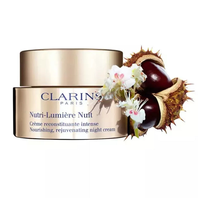 Clarins Nutri-Lumière Dieninis kremas Maitinantis atjauninamasis naktinis kremas 50ml