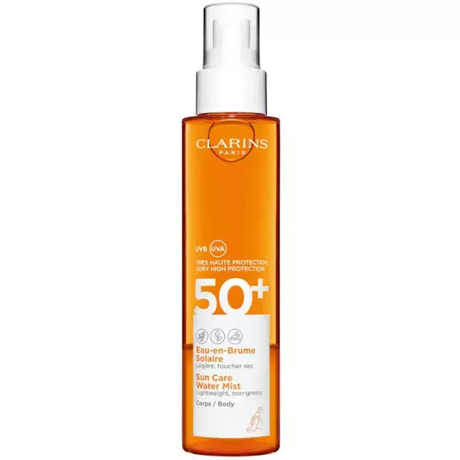 Clarins Apsauginė vandens dulksna SPF50+ 150ml