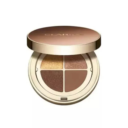 Clarins Ombre 4 spalvų akių šešėlių paletė 04 Brown Sugar Gradation 4,2g