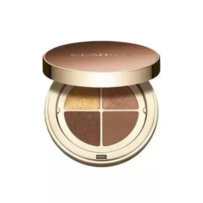 Clarins Ombre 4 spalvų akių šešėlių paletė 04 Brown Sugar Gradation 4,2g