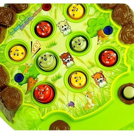 Žaidimas "Whack a Mole" – elektrinis žaidimas su plaktukais ir garsais