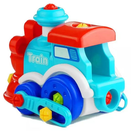 Atskiriamos traukinio bėgių figūrėlės