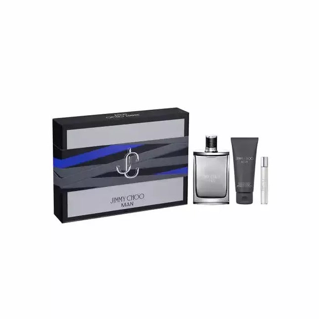 Jimmy Choo Man Tualetinis Vanduo Purškiklis 100ml Rinkinys 3 Vnt.